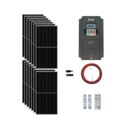Kit solar 3.0kVA - 4.5kWh/Día - Panel Solar Venezuela