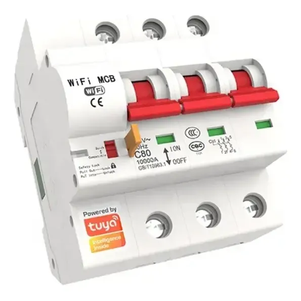 Breaker Inteligente 3P 100A WiFi Tuya