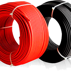Cable Solar Fotovoltaico 1x4mm² por metro.
