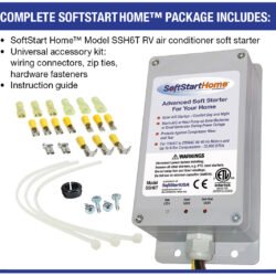 Arrancador Suave SoftStart Home 6 (SSH6T) – A/A hasta 6 TR / 72.000 BTU, 110/220 V